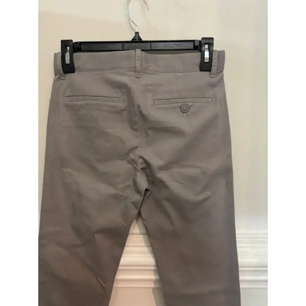 Crewcuts Pants Chinos Classicc Fit Gray Boys Size 10 Stretch J. Crew NWT